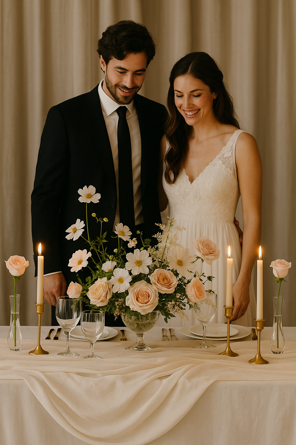 Wedding designer en Provence gérant la décoration de mariage avec confiance pour offrir sérénité et émotion aux couples.